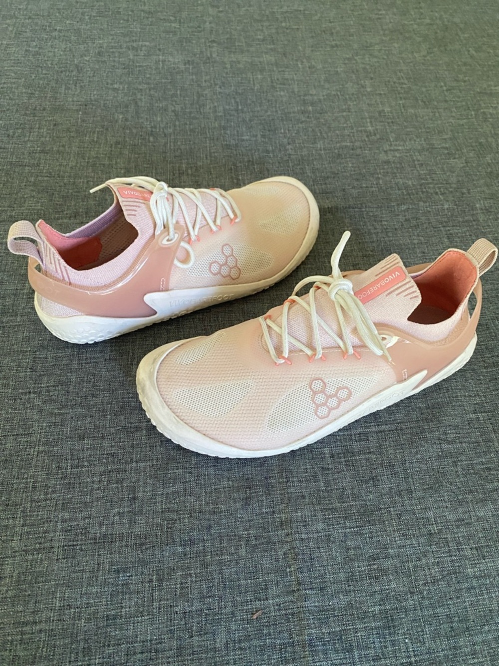 Vivo Barefoot Pink and White Women's Athletic Shoes